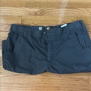 Carhartt Gray Relaxed Fit Cargo Shorts